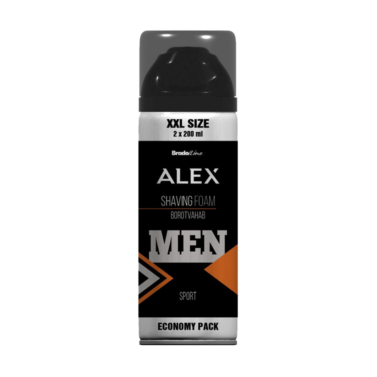 Чоловіча піна для гоління Bradoline Alex Men Sport Shaving Foam, 400 мл