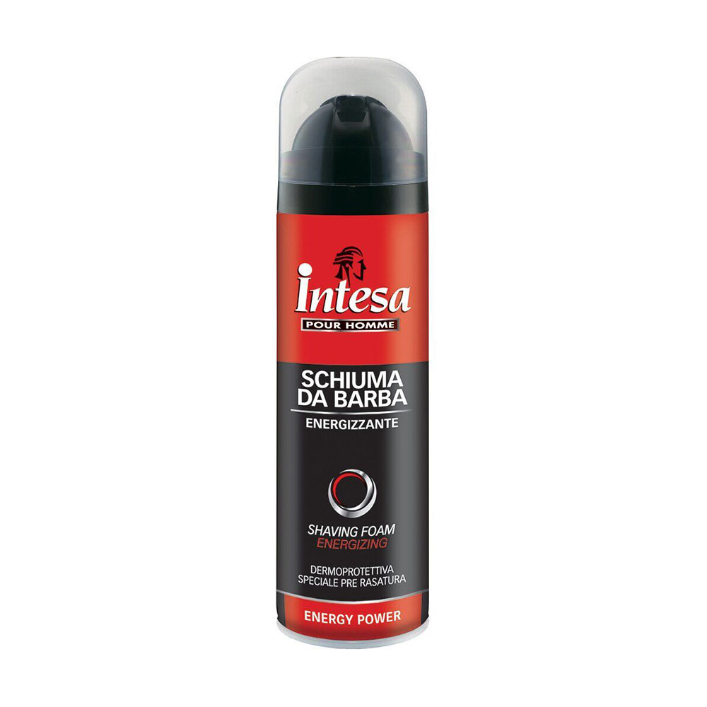 Чоловіча піна для гоління Intesa Pour Homme Shaving Foam Energizing Energy Power Сила енергії, 300 мл