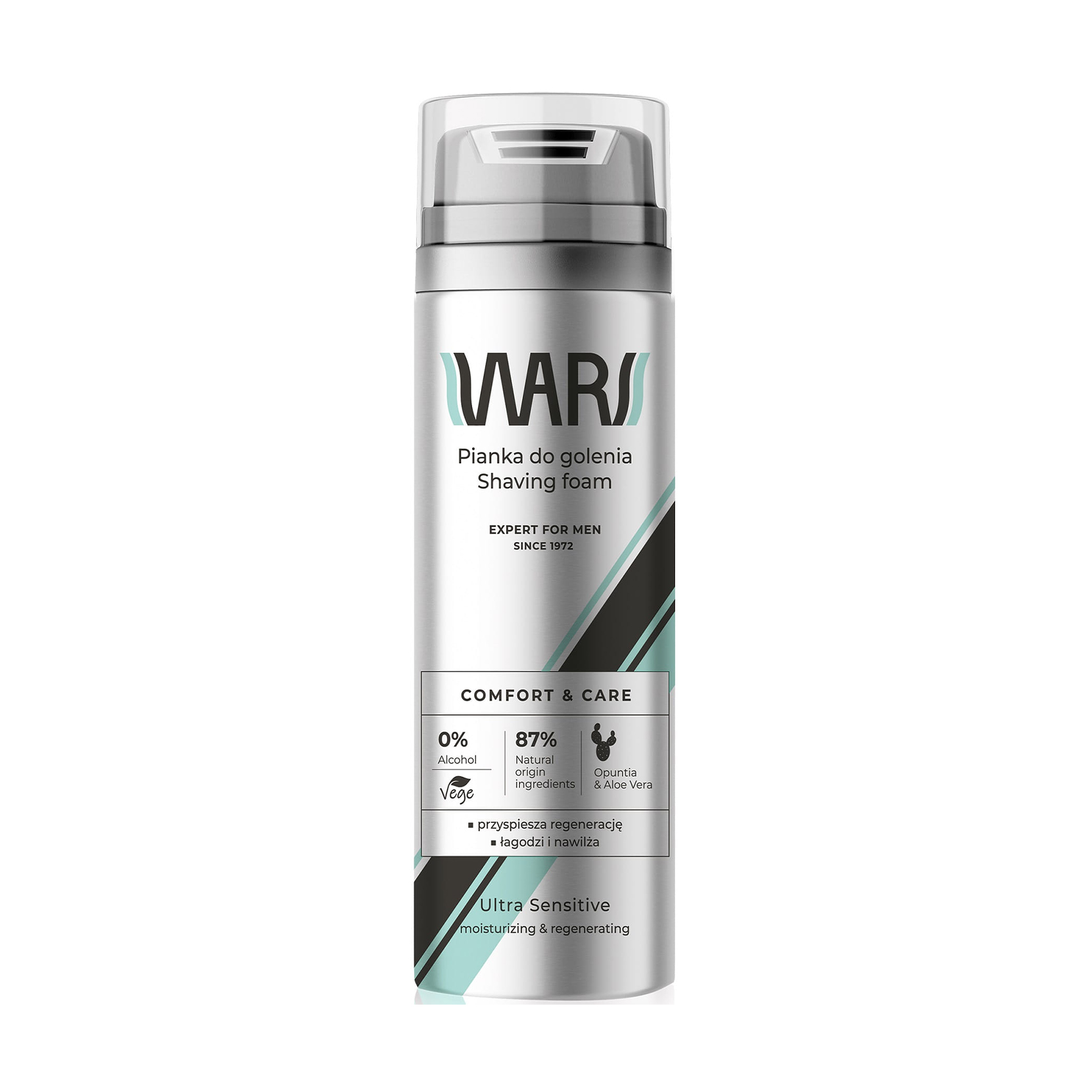 Чоловіча піна для гоління Wars Comfort &amp; Care Shaving Foam, 200 мл